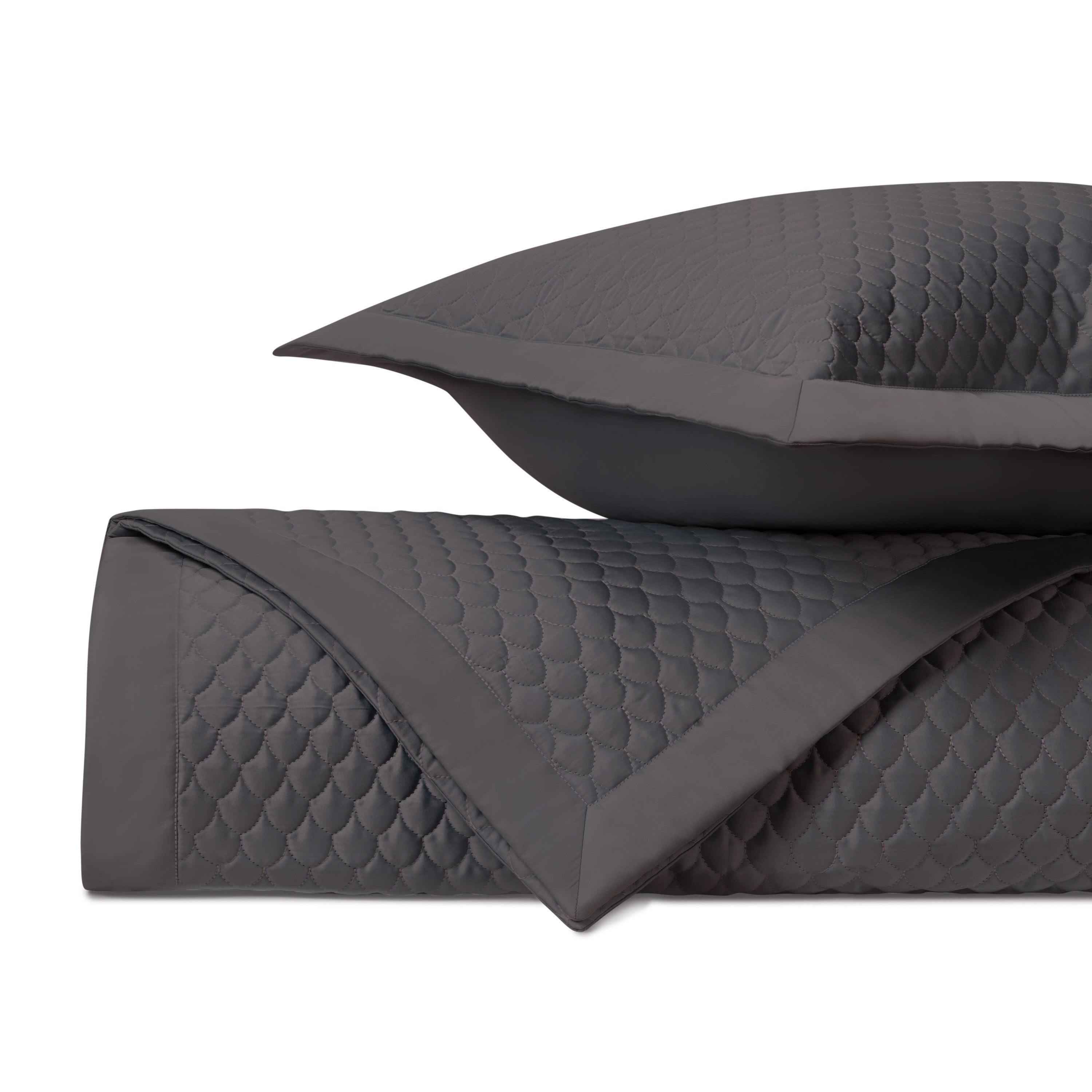 Raindrop Quilted Coverlet (euro) Set