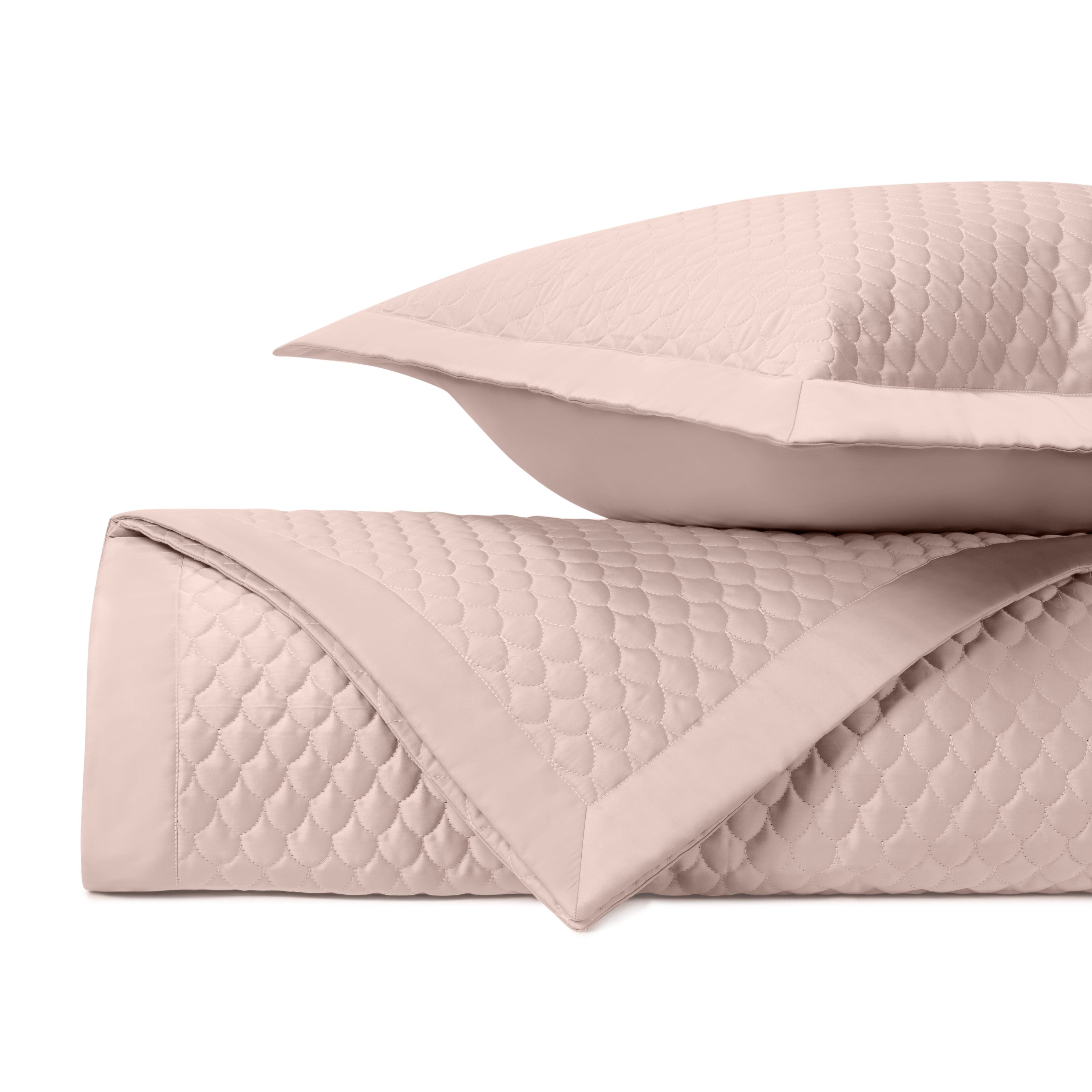 Raindrop Quilted Coverlet