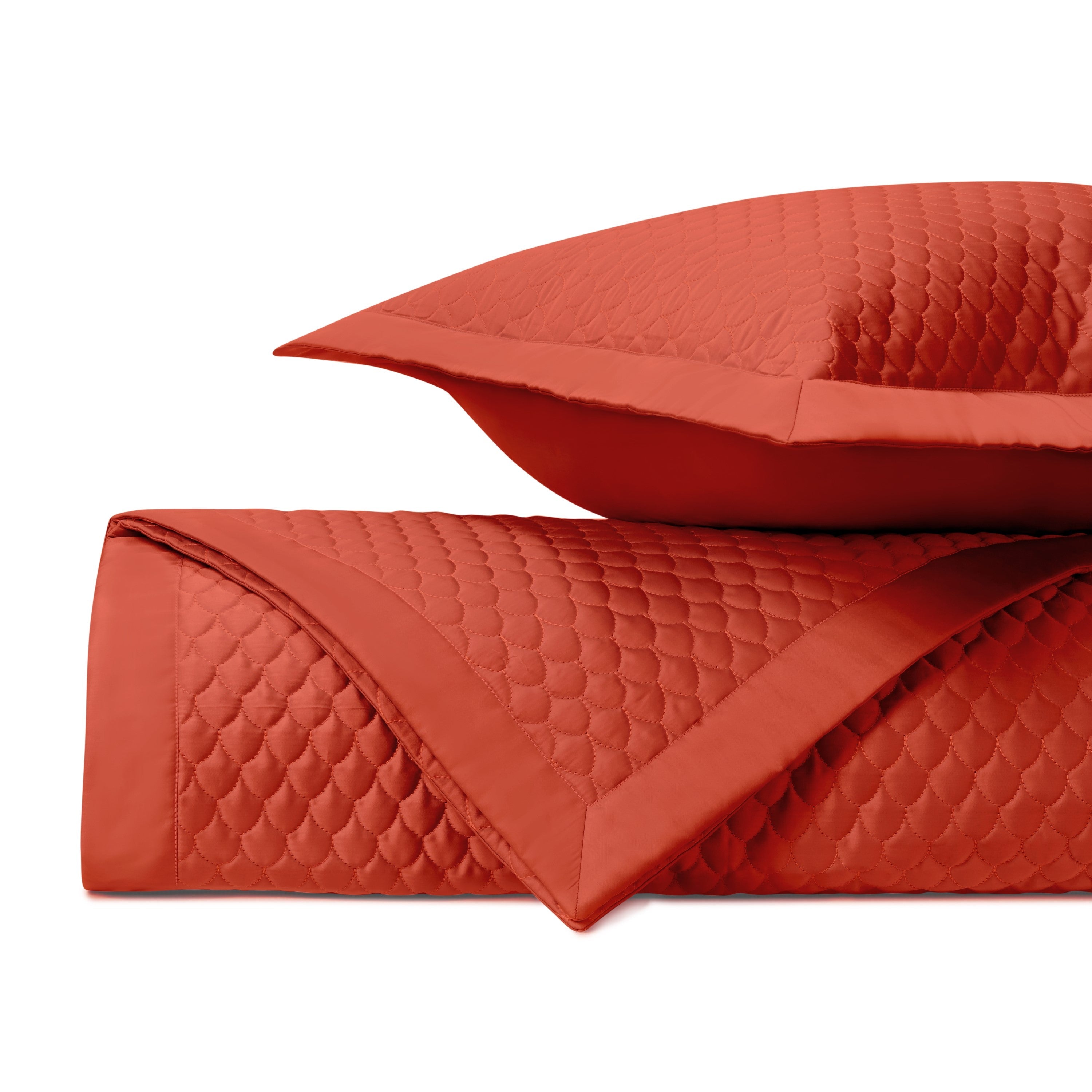 Raindrop Quilted Coverlet (euro) Set