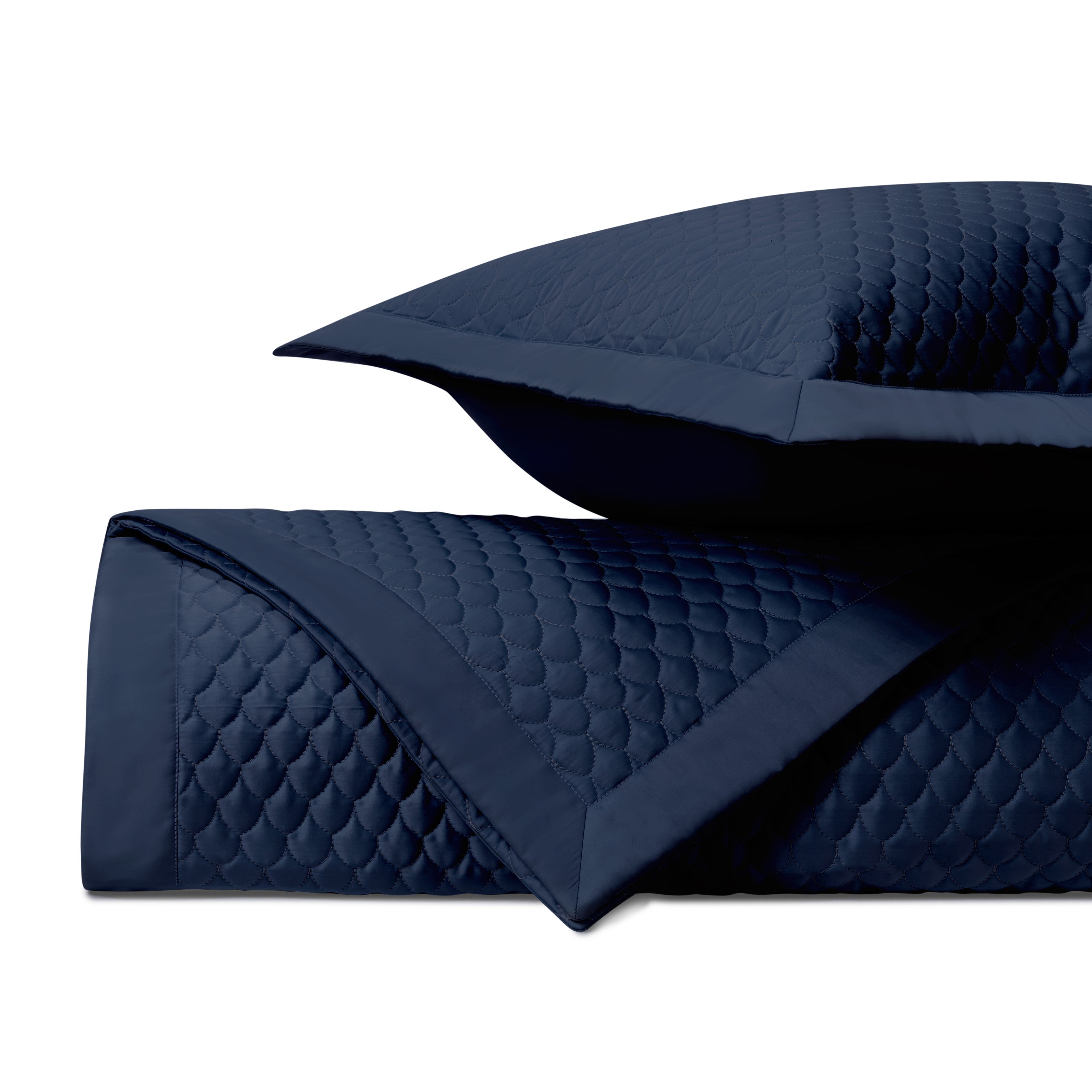 Raindrop Quilted Coverlet (euro) Set