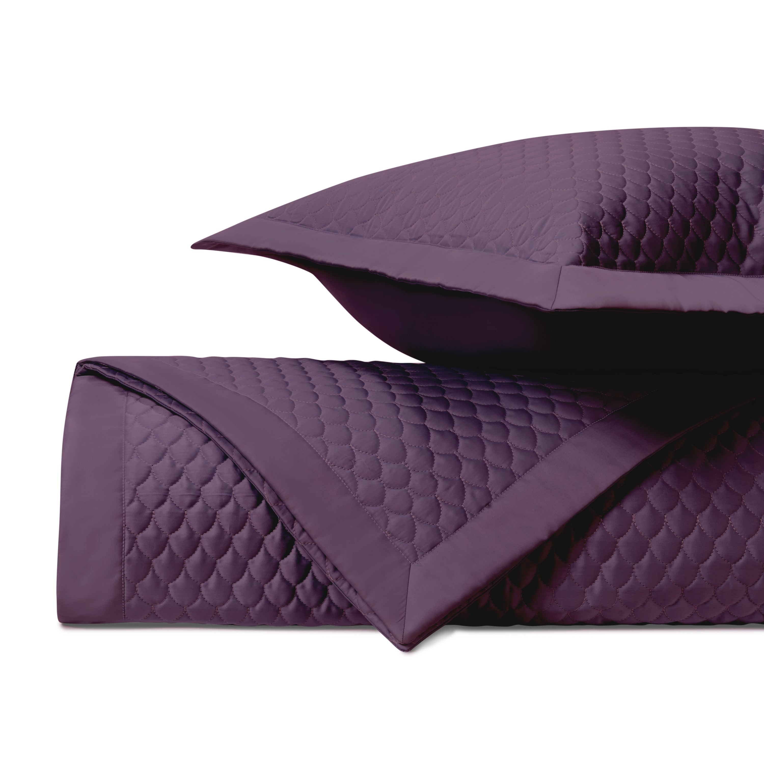 Raindrop Quilted Coverlet (euro) Set