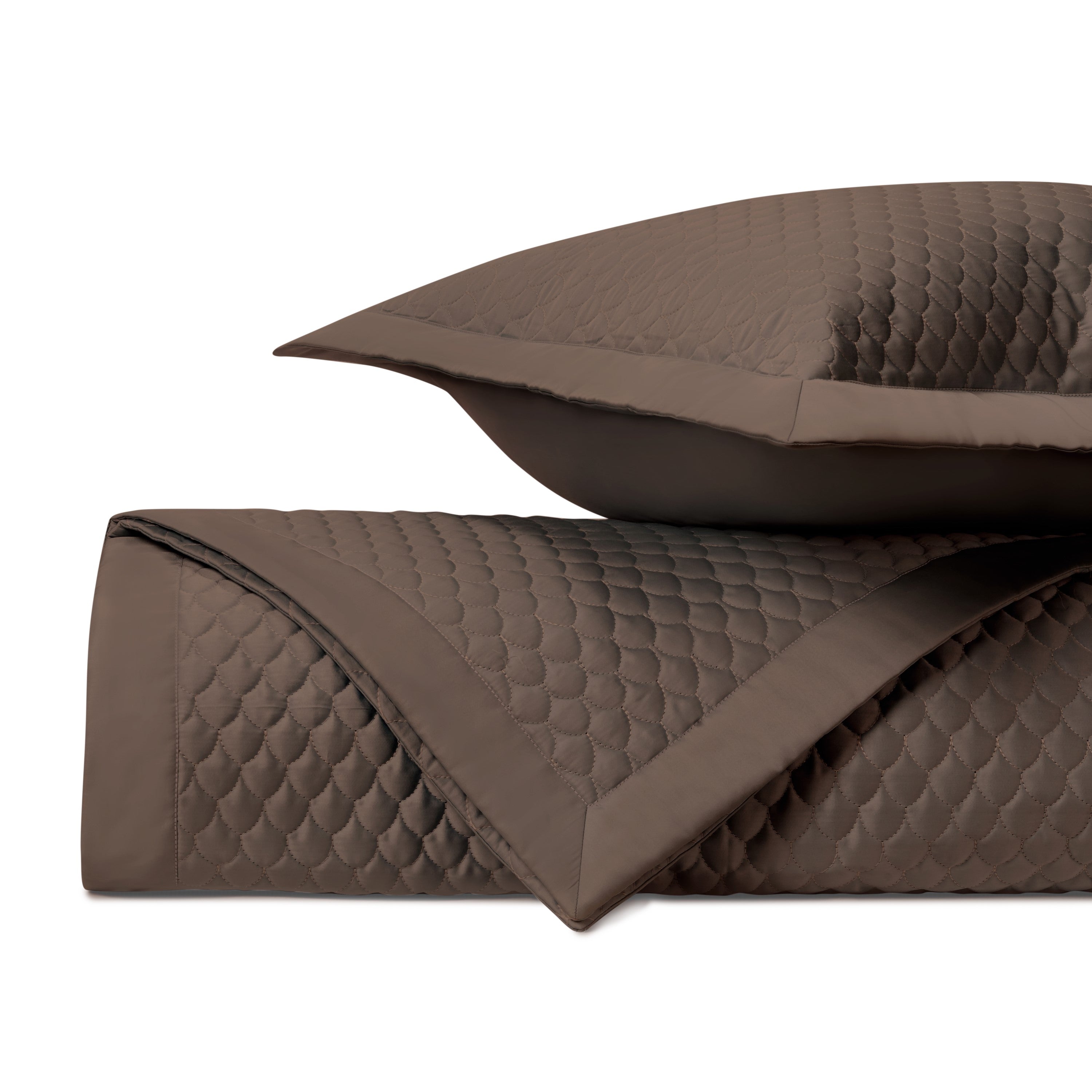 Raindrop Quilted Coverlet (euro) Set
