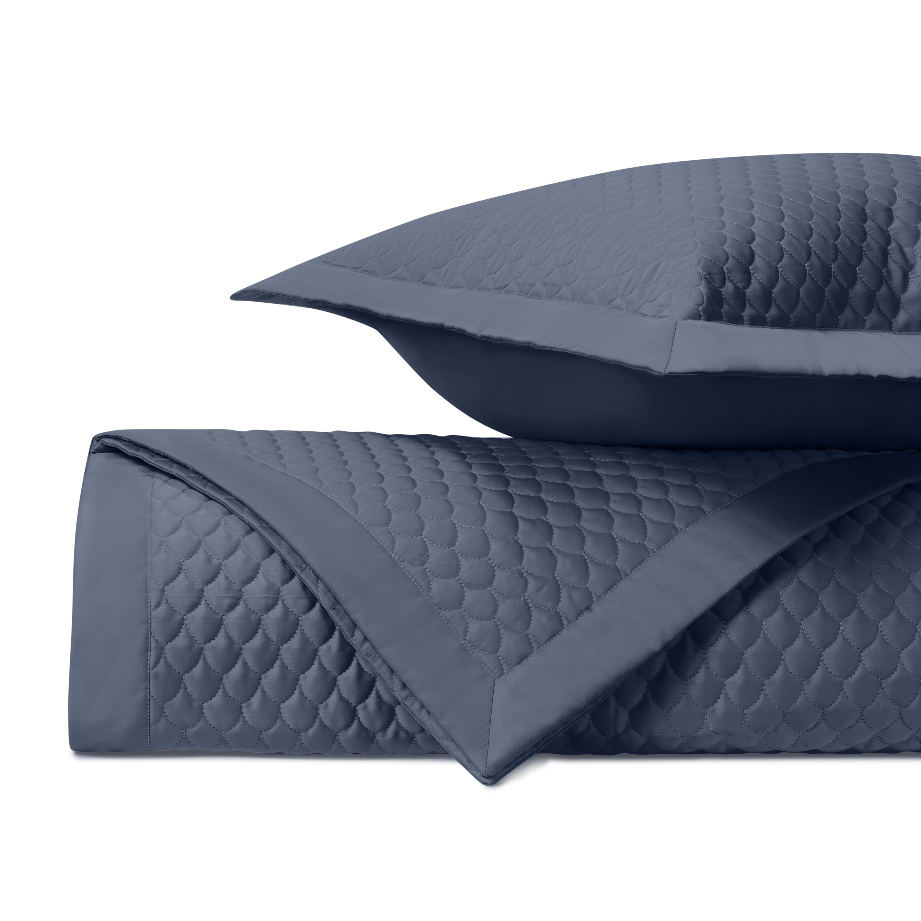 Raindrop Quilted Coverlet