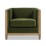 Rattan Accent Chair with Removable Cushion