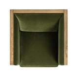 Rattan Accent Chair with Removable Cushion