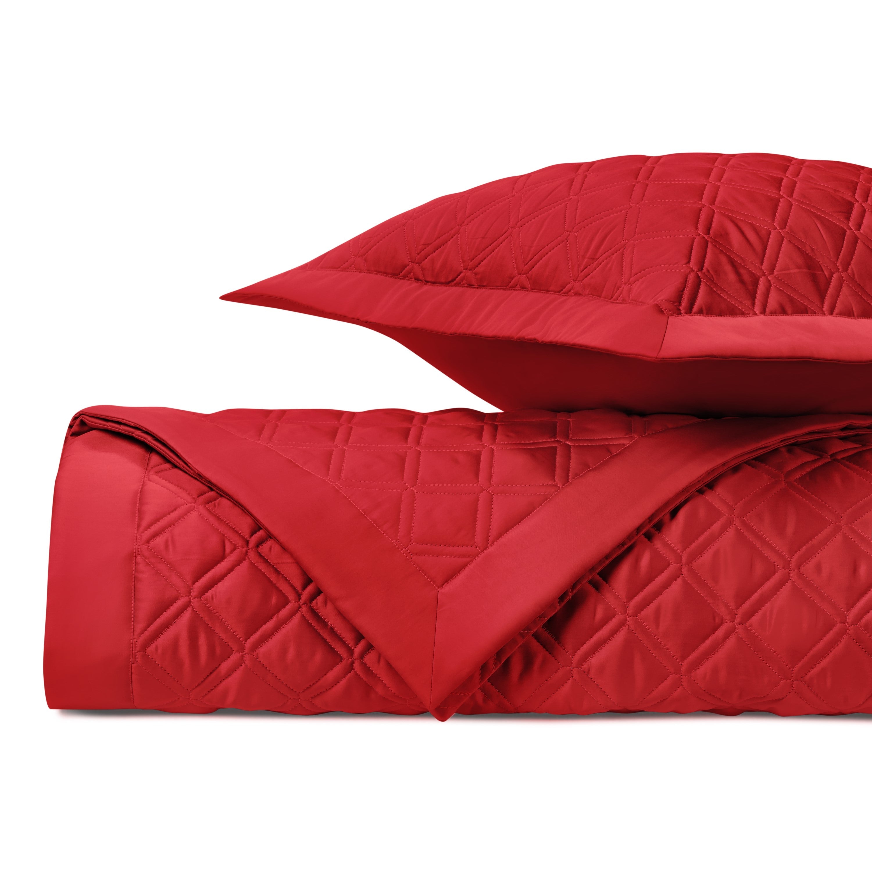 Renaissance Quilted Coverlet (Euro) Set