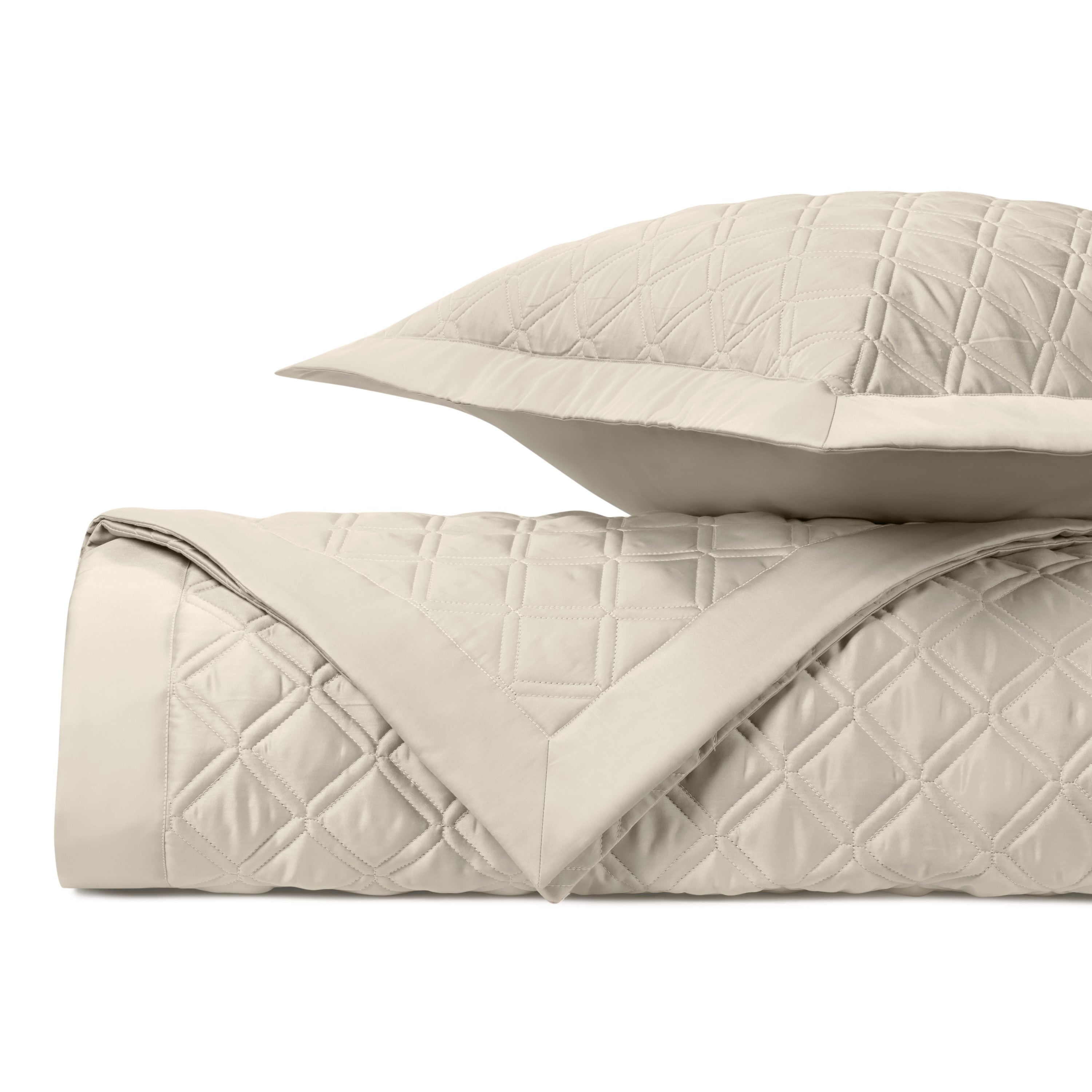 Renaissance Quilted Coverlet (Euro) Set