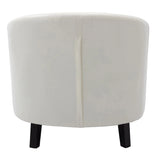 Rowan Tufted Barrel Club Chair