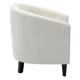 Rowan Tufted Barrel Club Chair