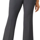 Roz & Ali Black Secret Agent Trouser With Cateye Pockets and Zipper - Average Length