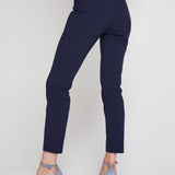 Roz & Ali Secret Agent Pants with Slim Leg & Wide Waistband - Petite