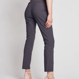 Roz & Ali Secret Agent Pants with Slim Leg & Wide Waistband - Petite