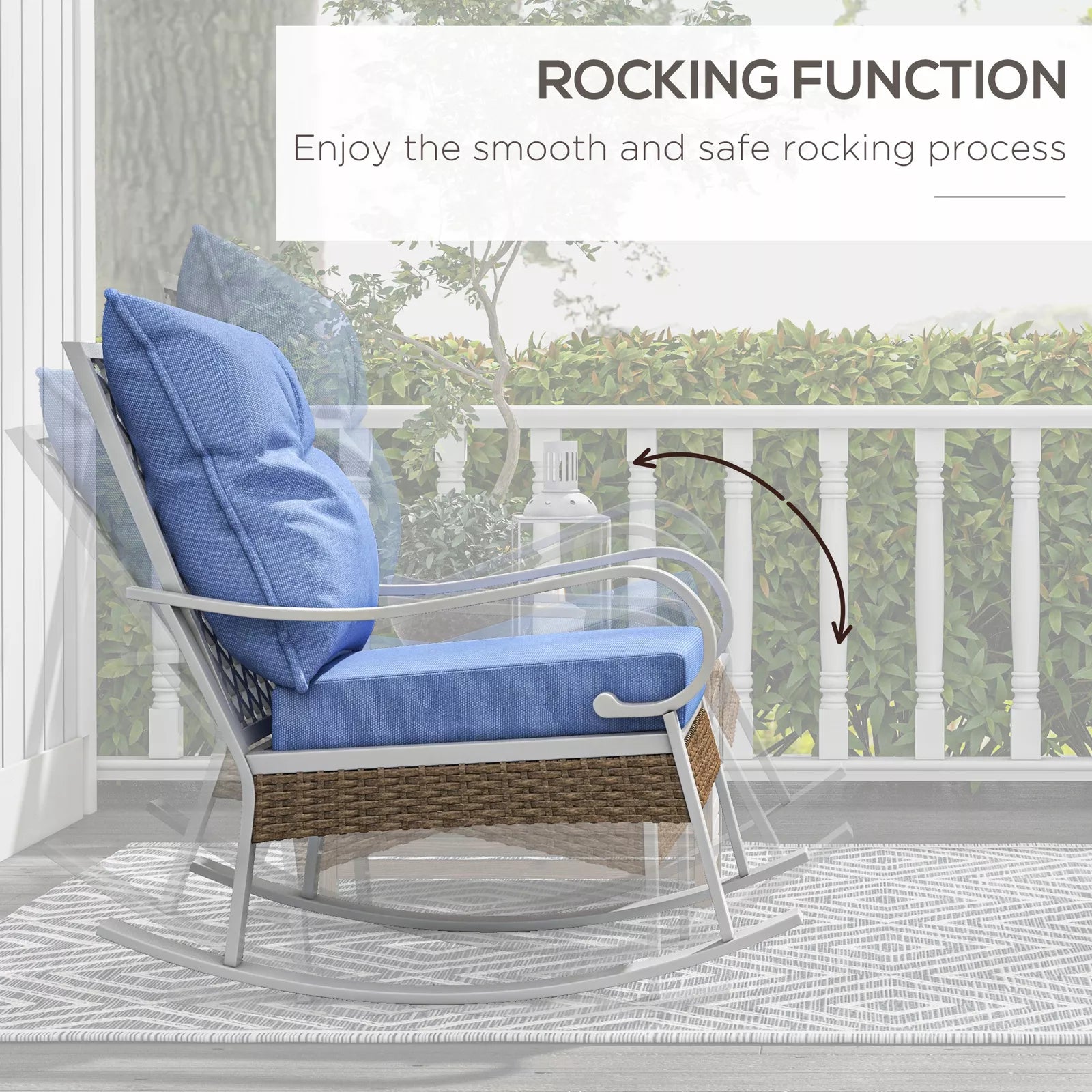 Chaya Outdoor Patio Rocking Chair