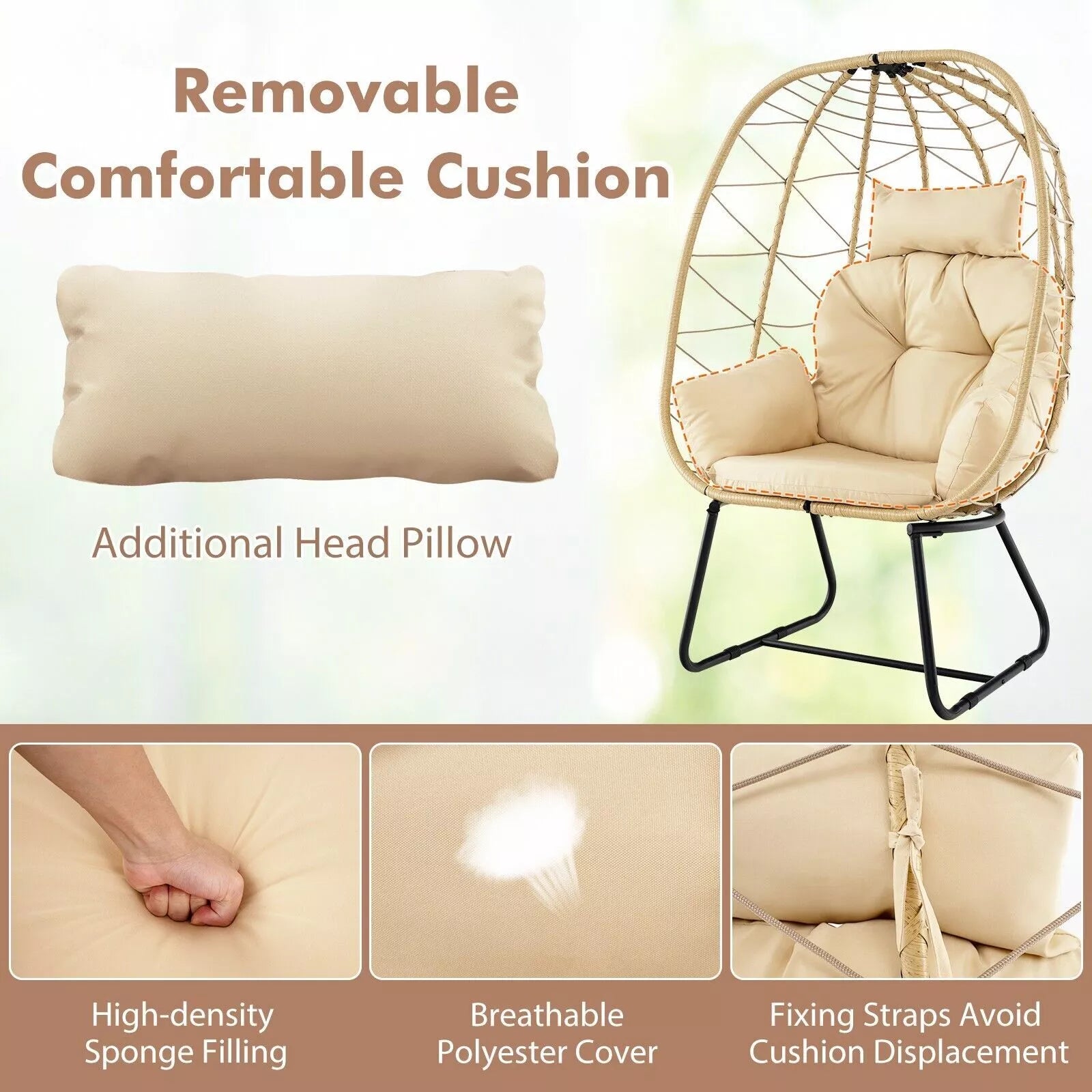 Noble Outdoor Garden Egg Chair