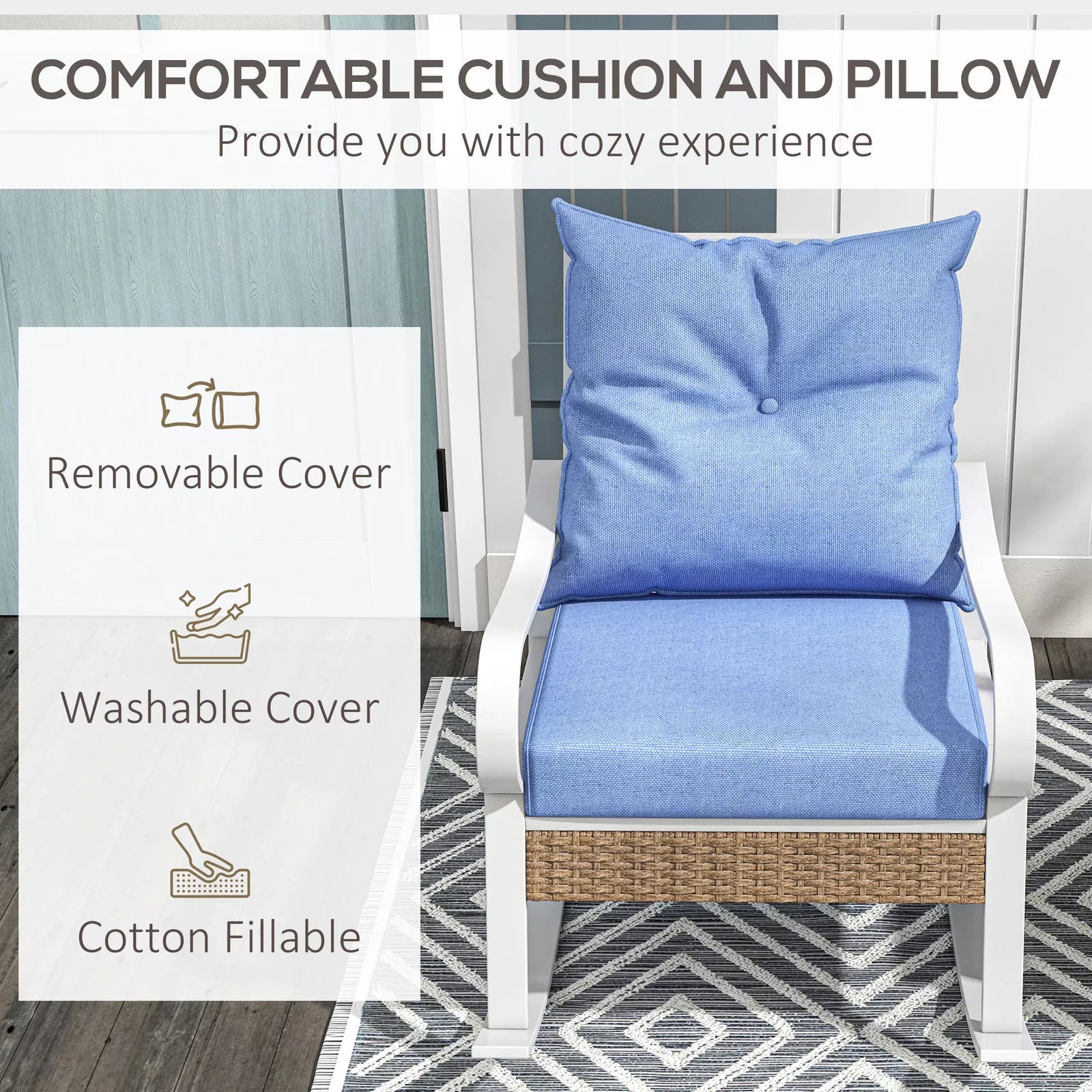 Chaya Outdoor Patio Rocking Chair