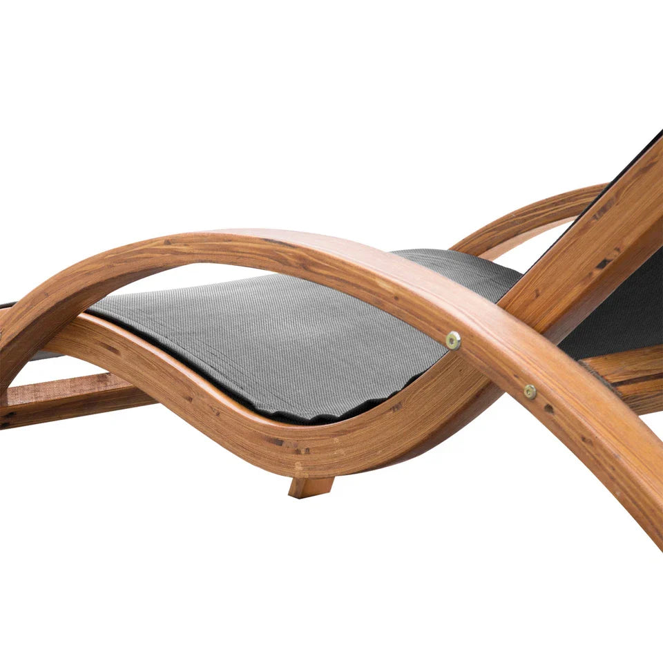 Cochran Wooden Outdoor Lounge Chair