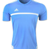 Adidas Boys MLS 15 Match Jersey T-Shirt Sky Blue/White Size Youth