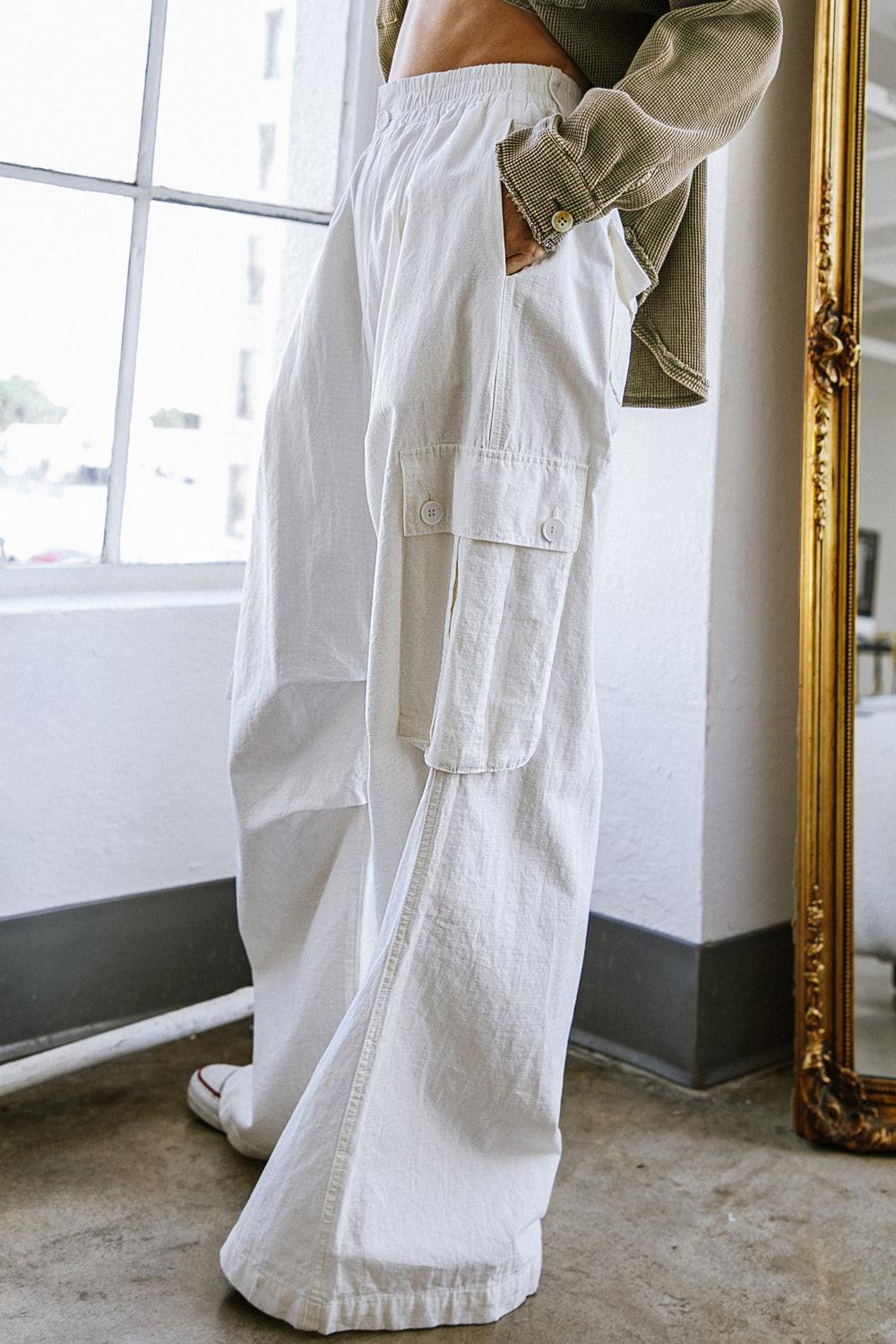 Forever By Your Side Woven Cargo Pants