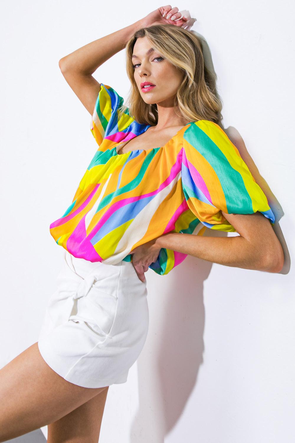 Beautiful Melody Woven Top
