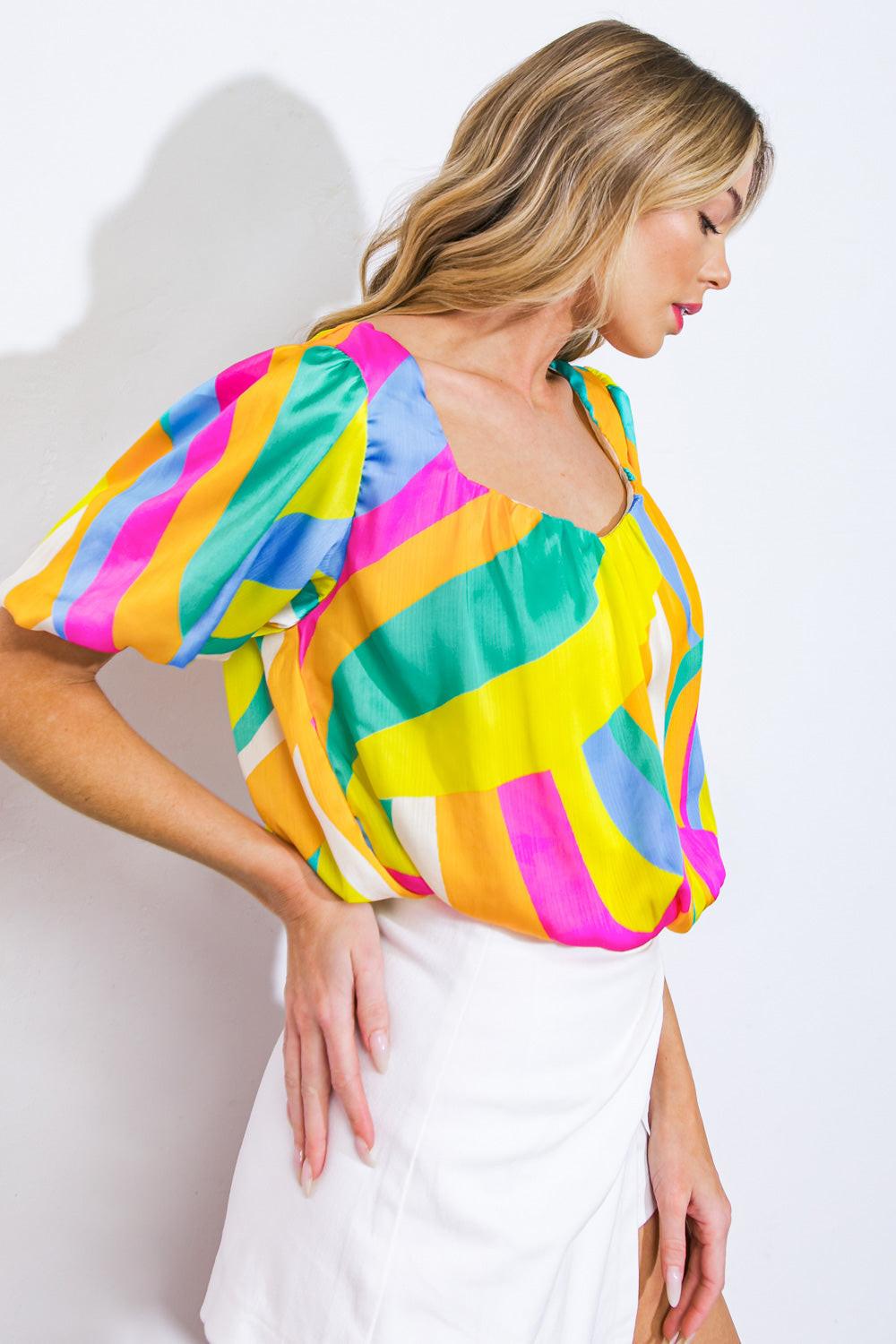 Beautiful Melody Woven Top