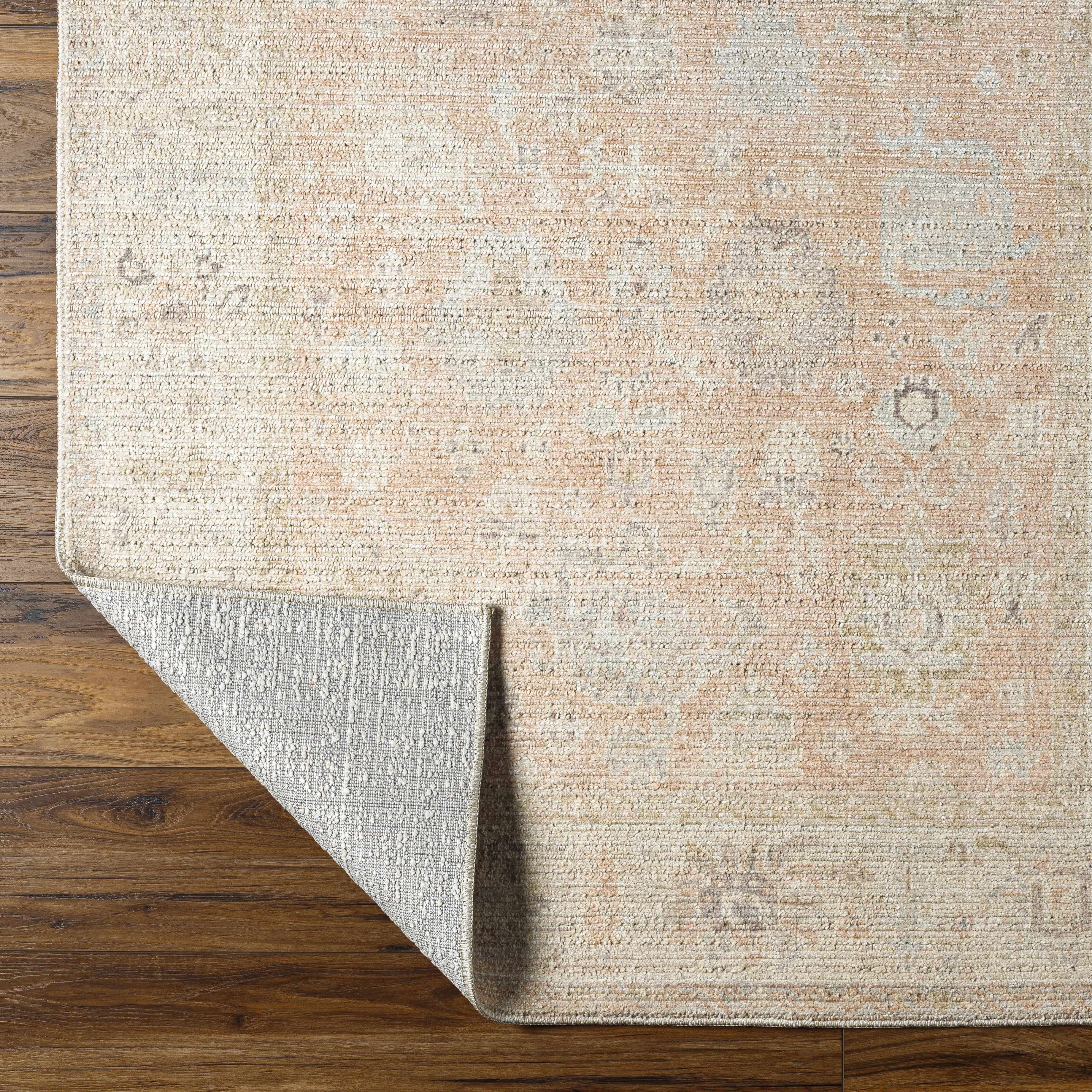Marlene Damask Blush Area Rug - Becki Owens X Livabliss