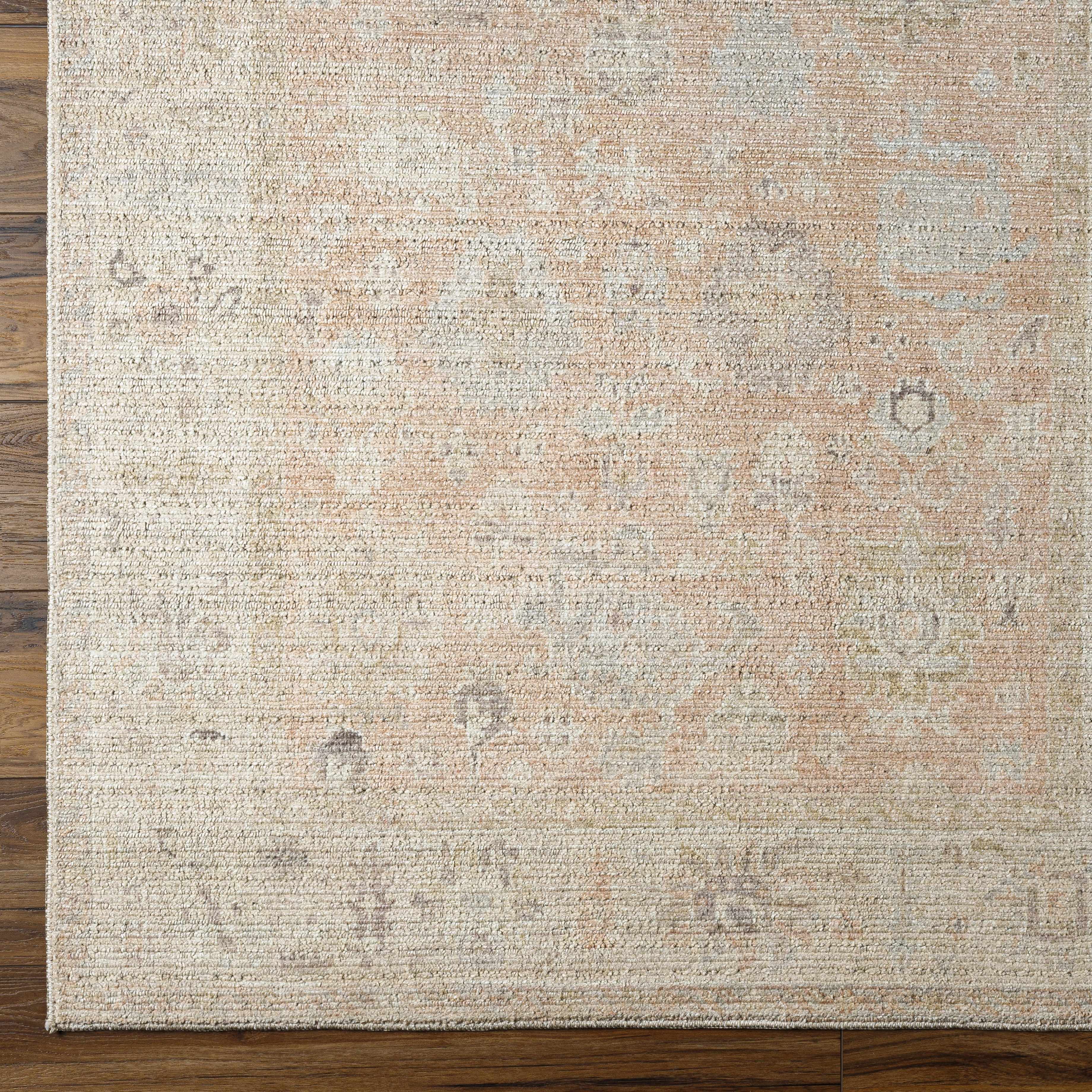 Marlene Damask Blush Area Rug - Becki Owens X Livabliss