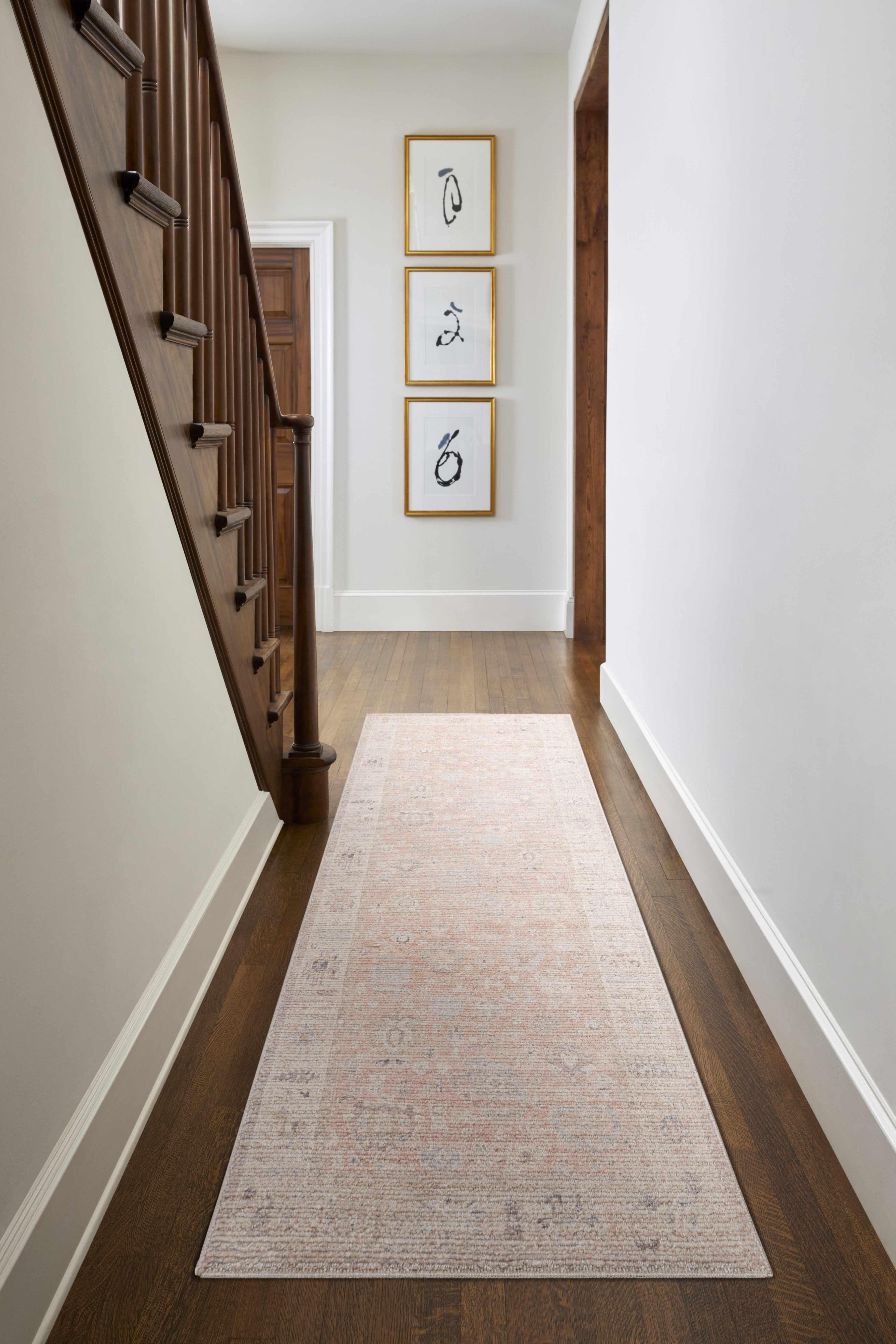 Marlene Damask Blush Area Rug - Becki Owens X Livabliss
