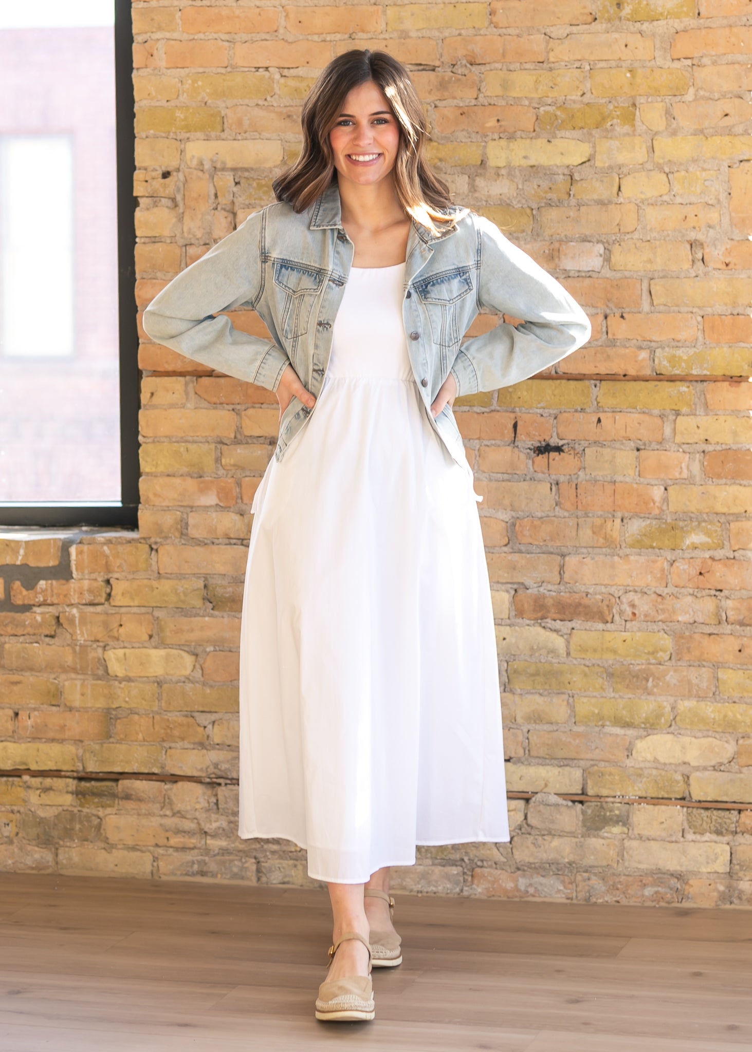 Shea Light Wash Lightweight Denim Jacket