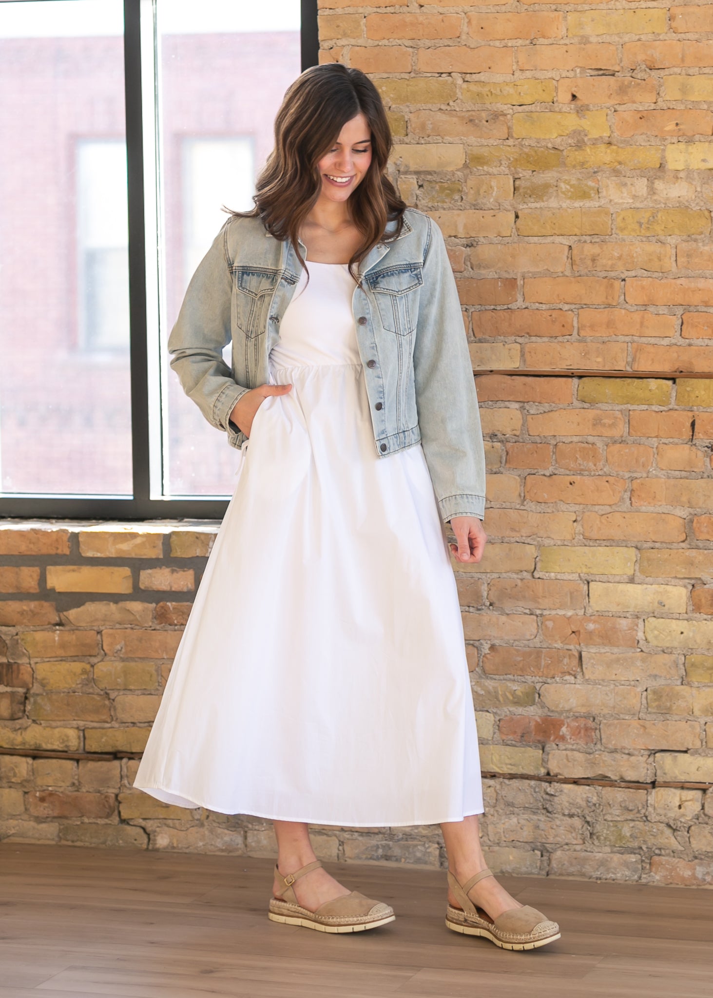 Shea Light Wash Lightweight Denim Jacket