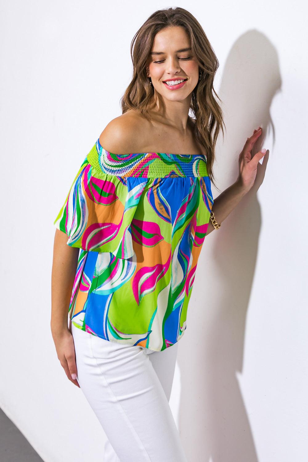Home Of The Free Woven Top