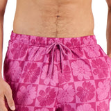 INC International Concepts Men's Blooms 5 Board Shorts Pink Size XX-Large
