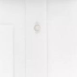 Sean John Men's Classic/Regular Fit White Solid French Cuff Cotton Dress Shirt White Size 17-36/37