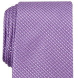 Alfani Men's Costello Silk Blend Pattern Neck Tie Purple One Size