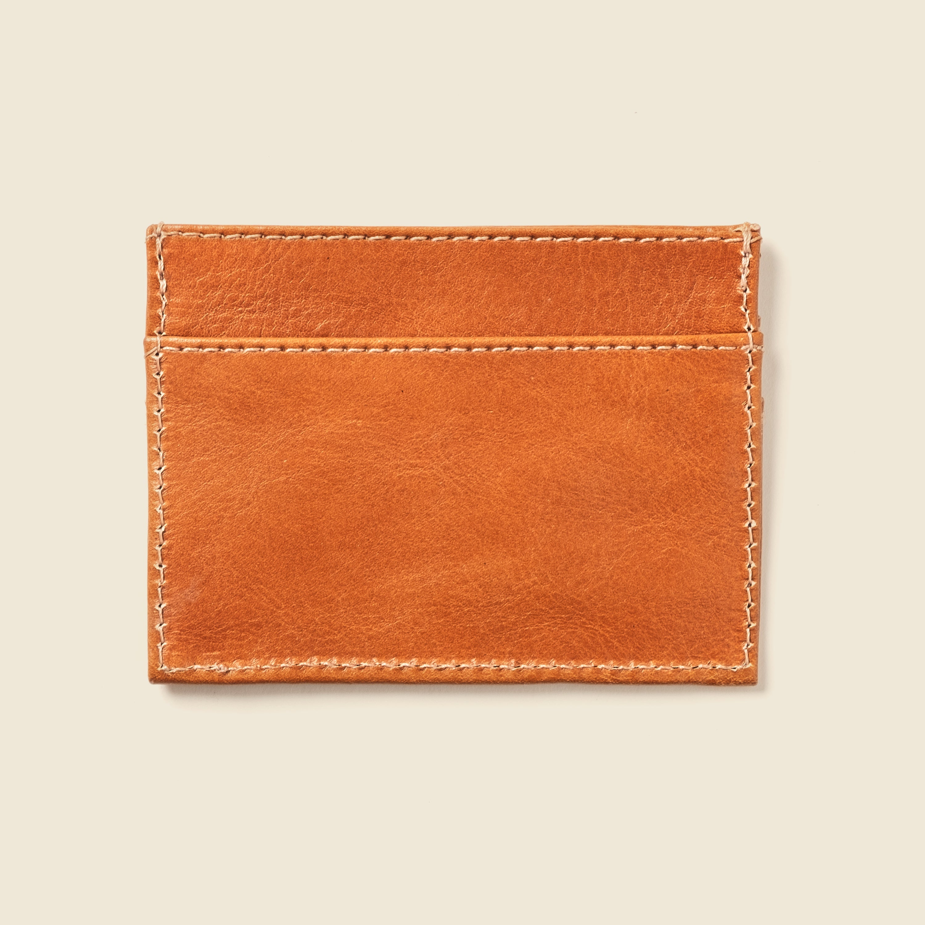Slim Card Holder Wallet With RFID Protection - Natural