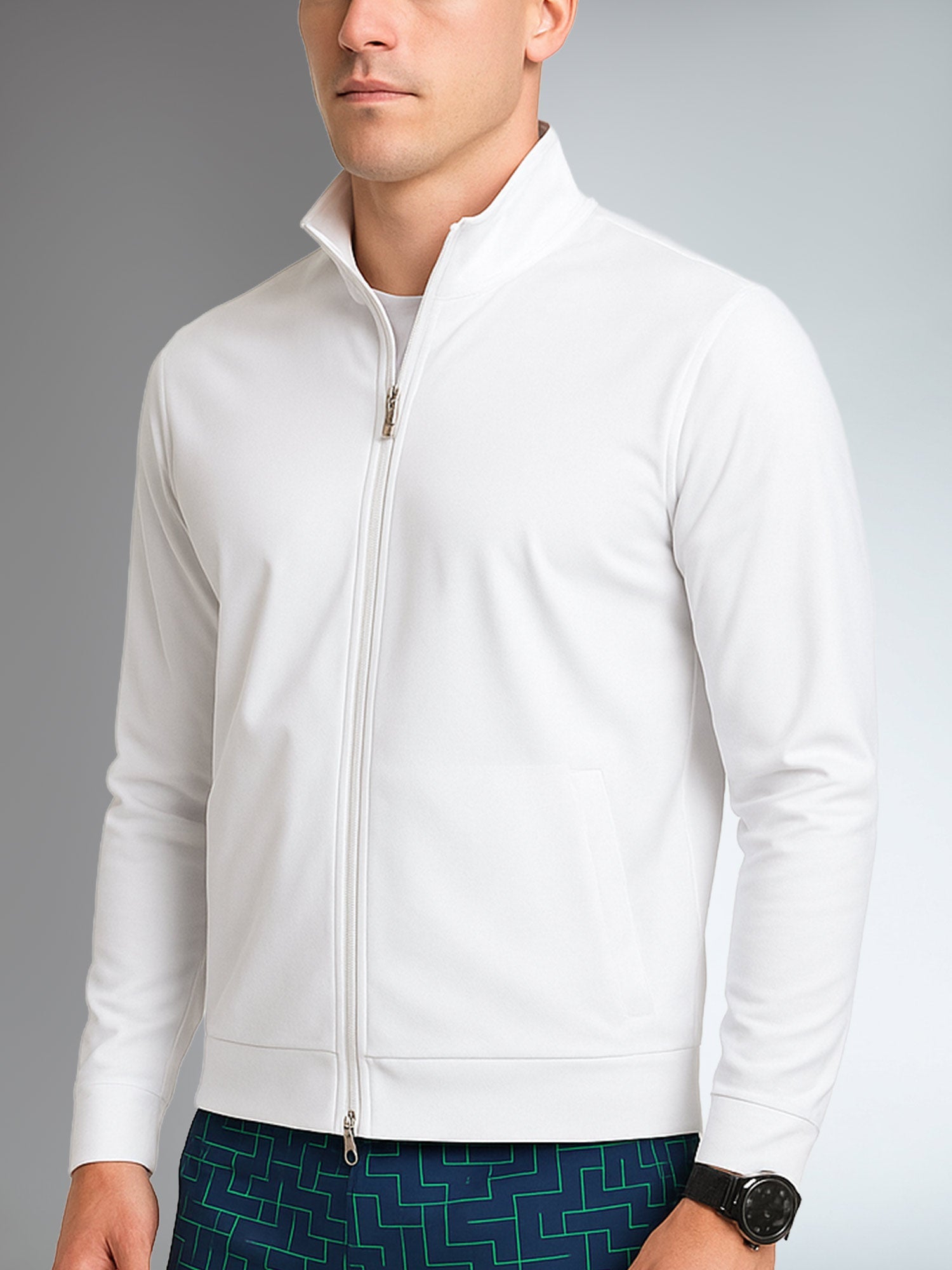 Spin Performance Jacket in White