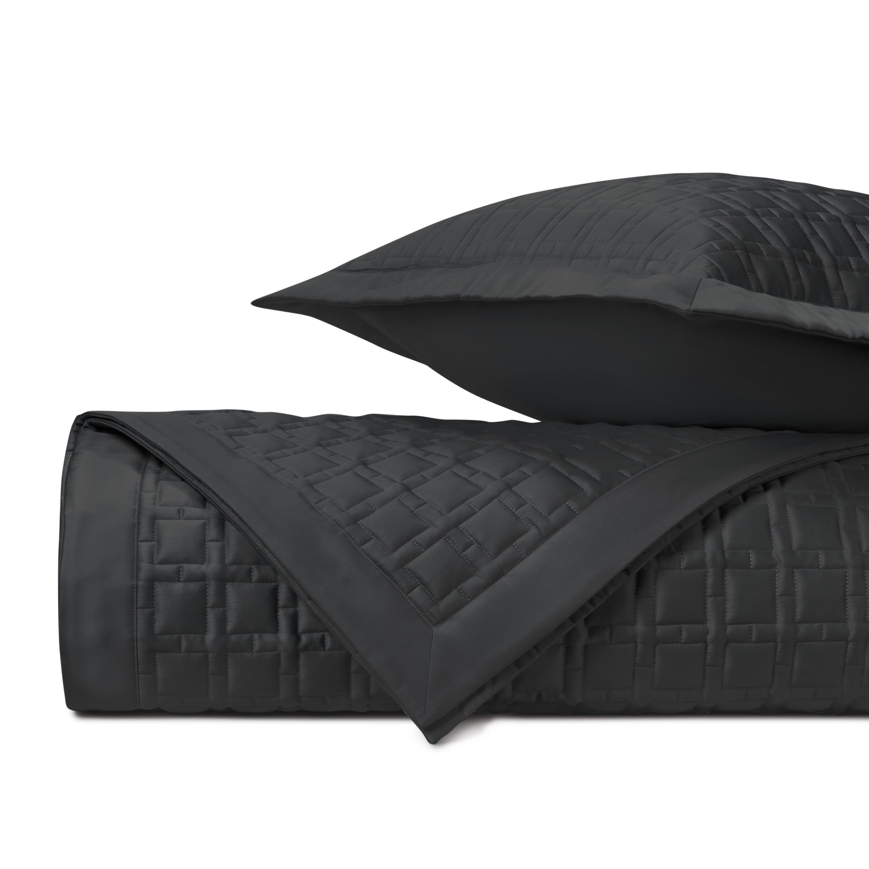 Square Quilted Coverlet (euro) Set