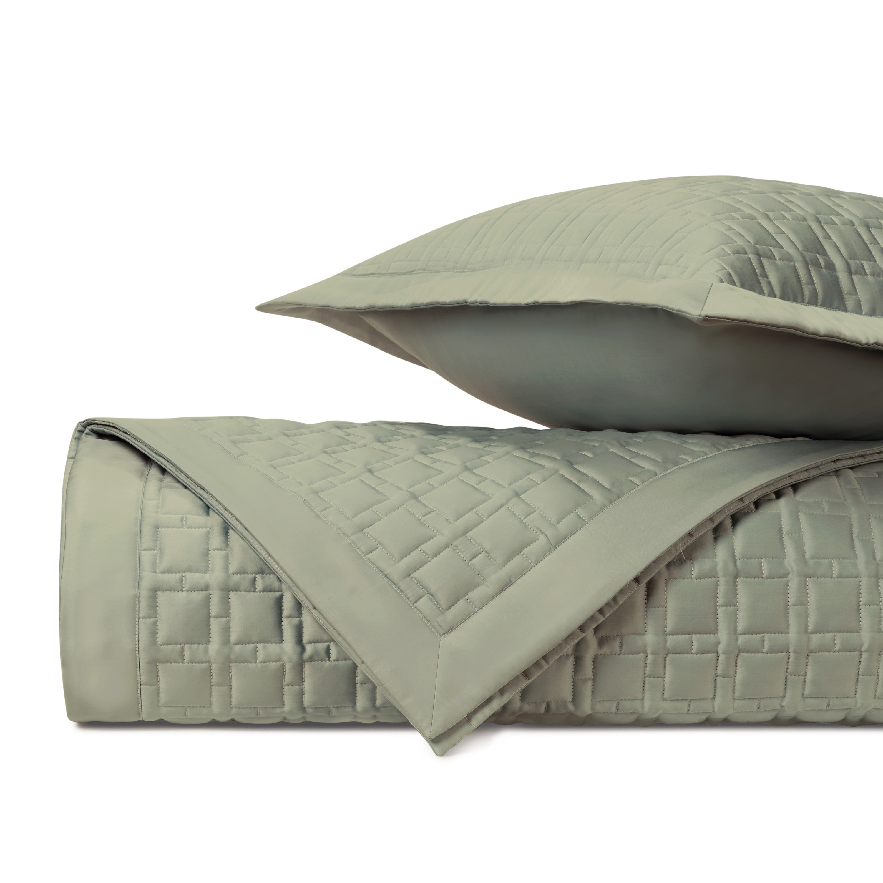 Square Quilted Coverlet