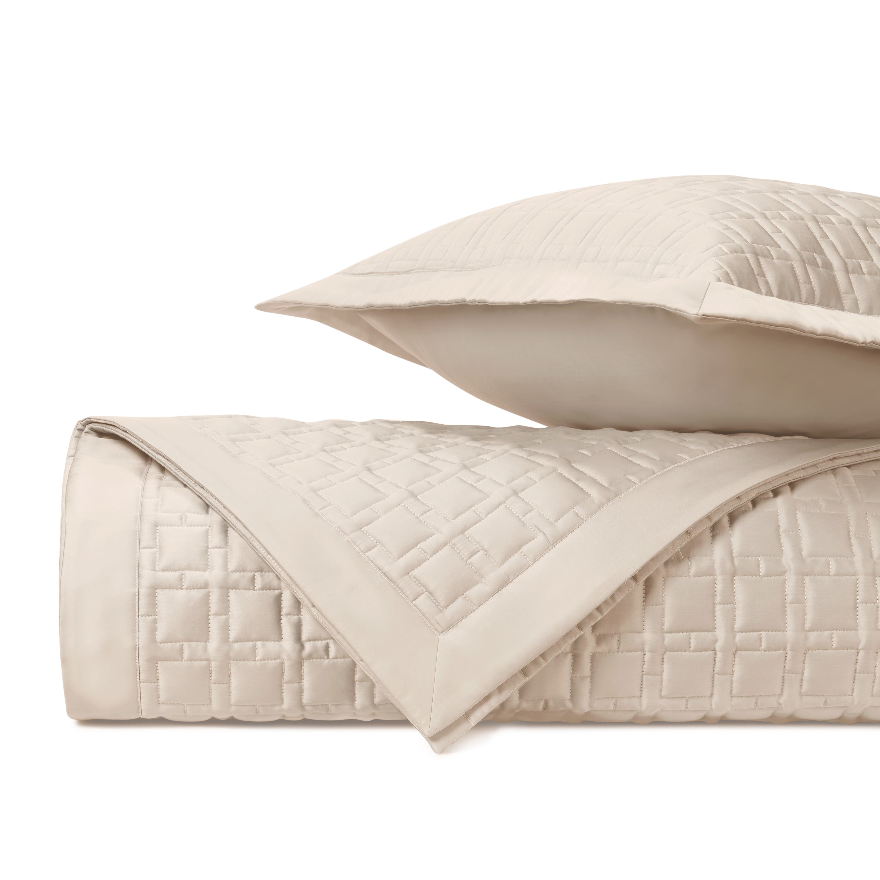 Square Quilted Coverlet