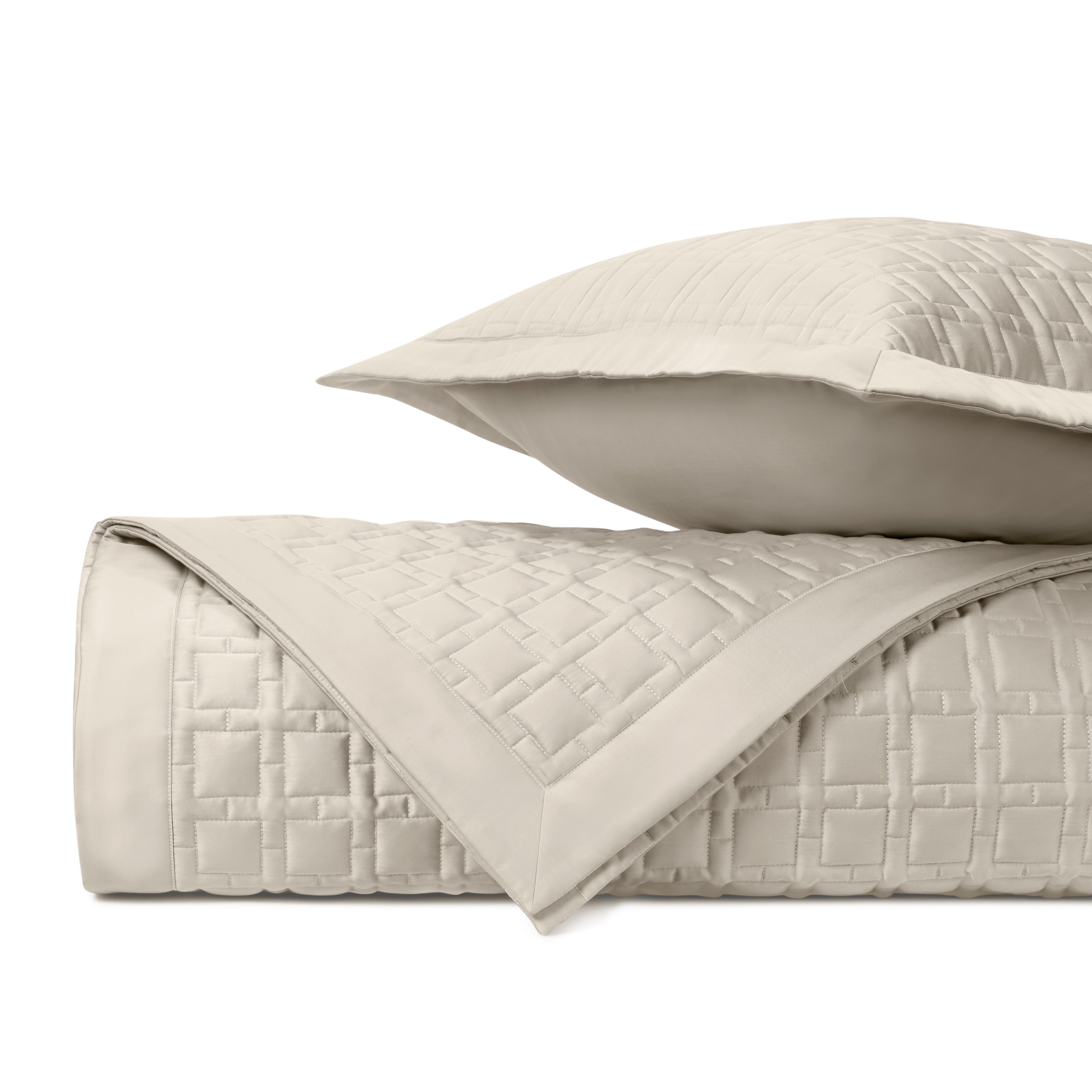 Square Quilted Coverlet