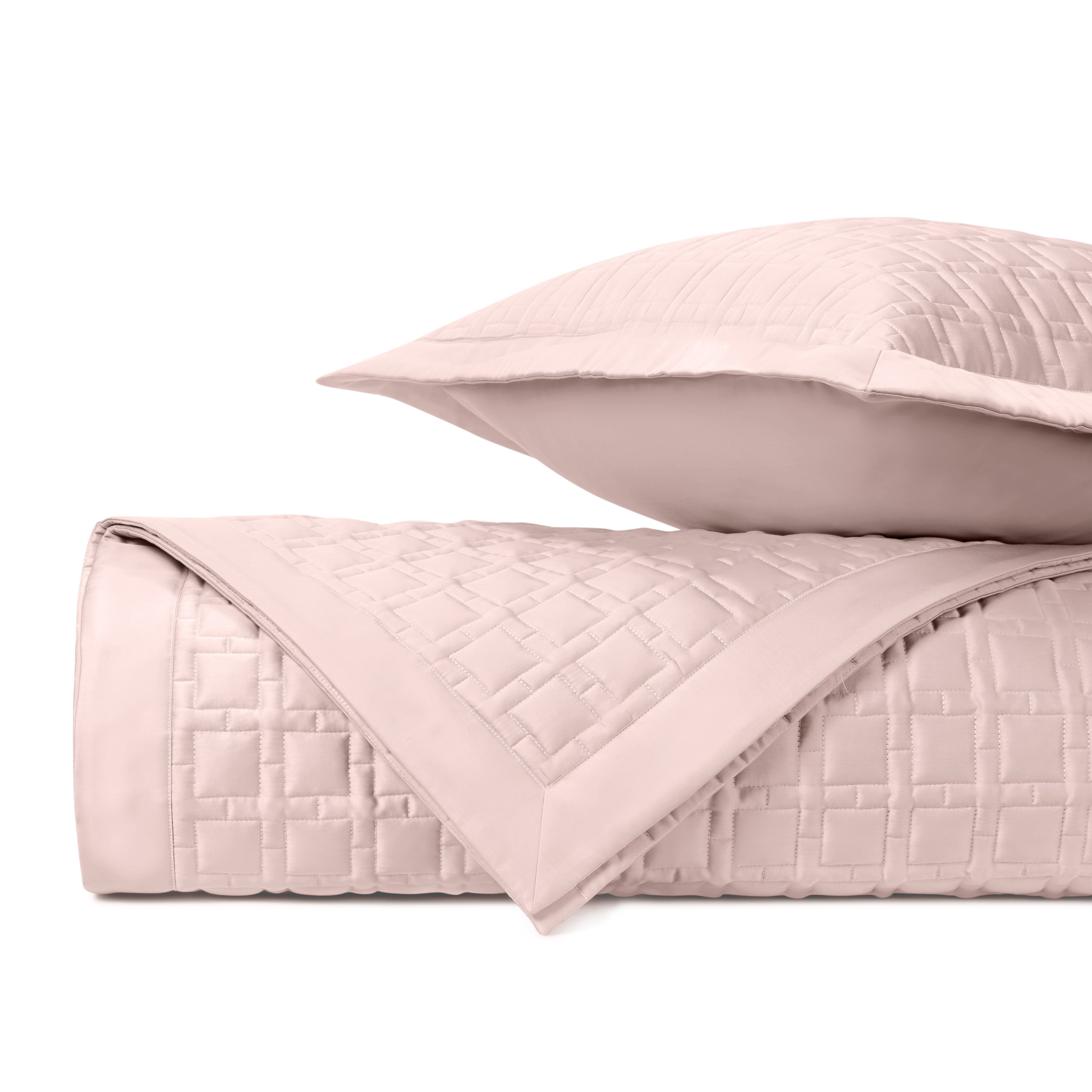 Square Quilted Coverlet (euro) Set