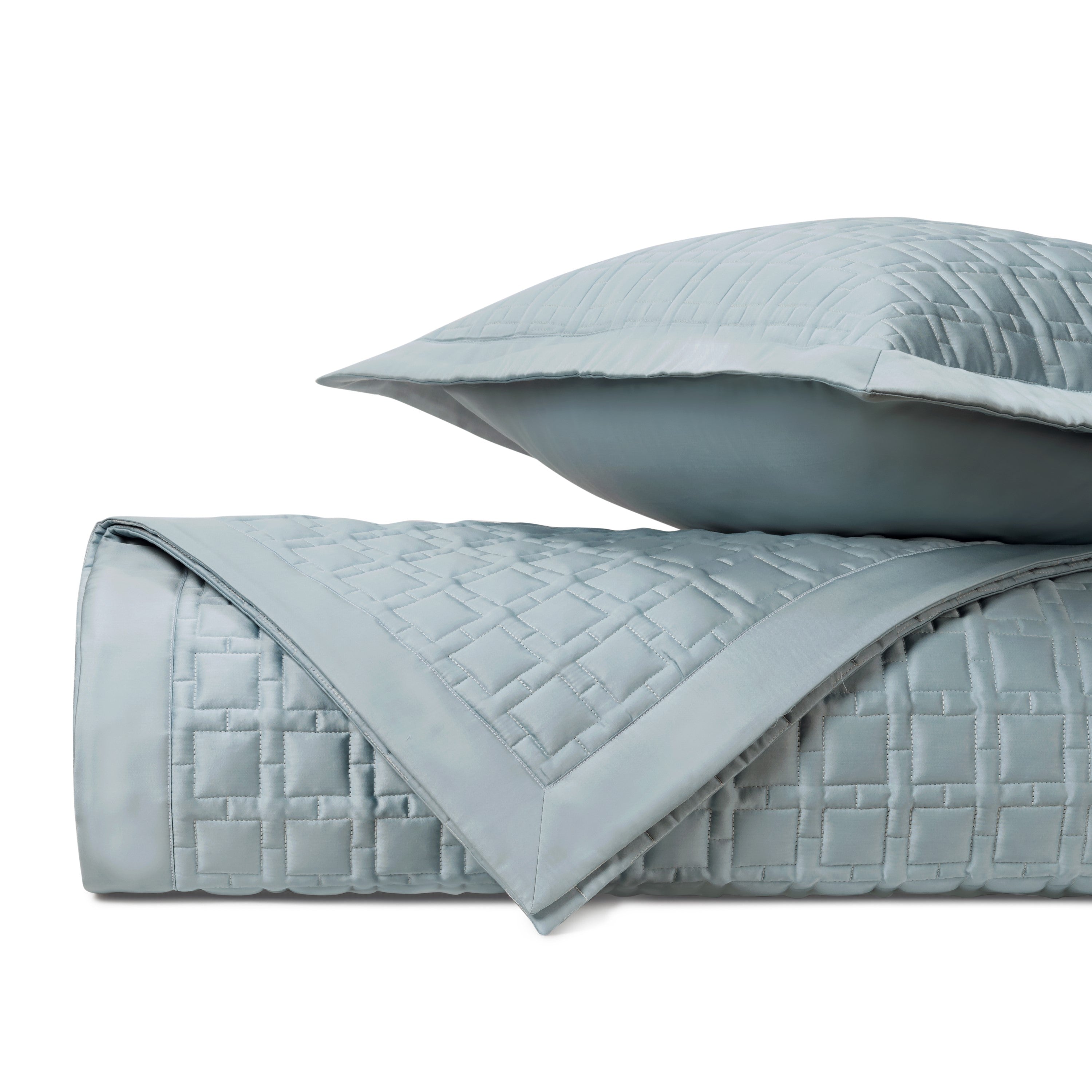 Square Quilted Coverlet