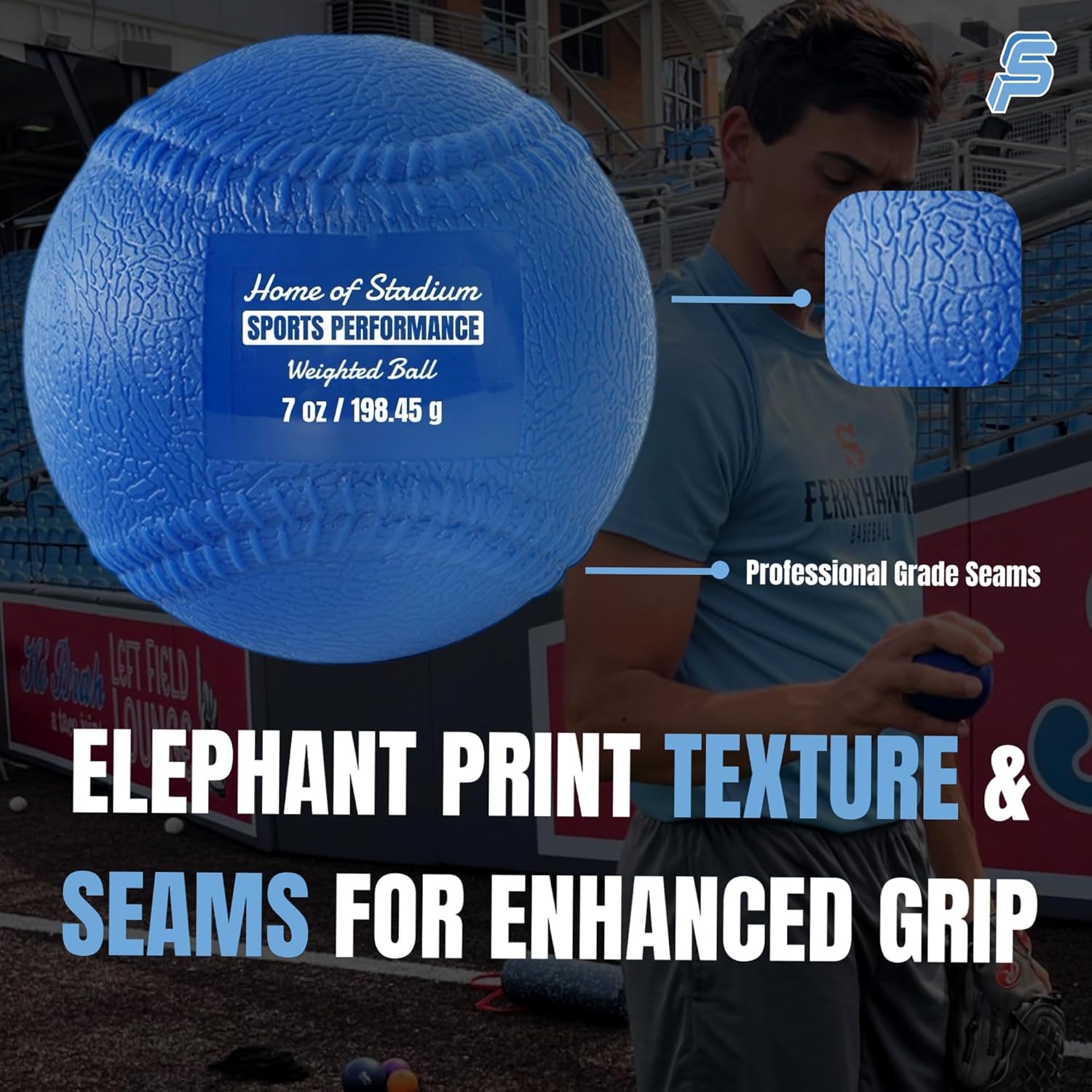Soft Shell Weighted Balls With Seams (set Of 6)