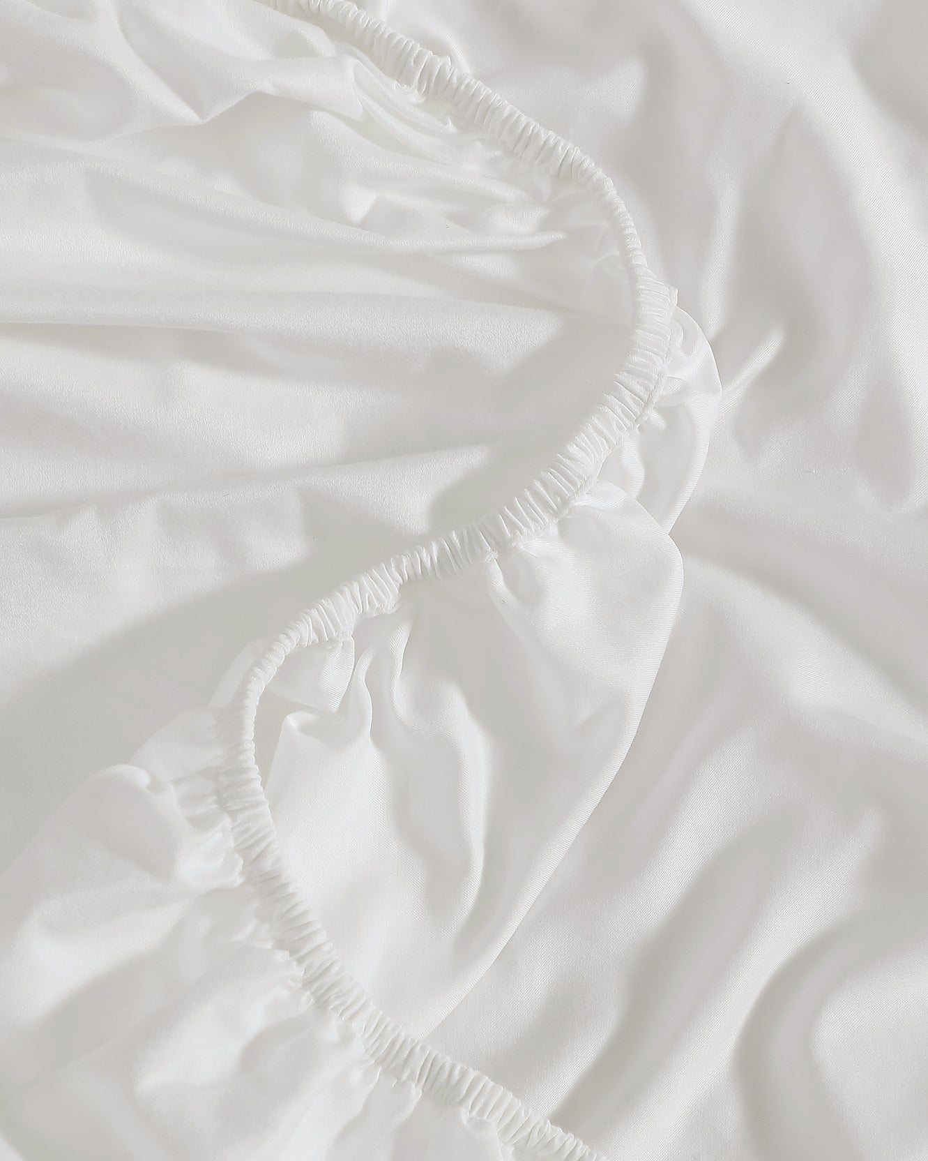Luce Cotton Sateen Fitted Sheet