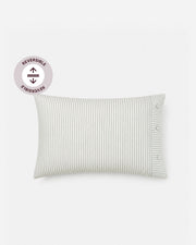 Salvia Reversible Cotton Mist Pillowcase Set
