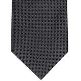Calvin Klein Men's Interconnected Circle Tie Black  Size Regular