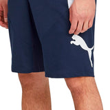 Puma Men's 10 Training Cat Shorts Blue Size Medium