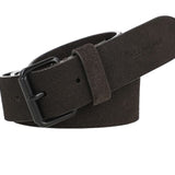 AllSaints Men's Wash Logo Belt Gray Size 36