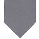 Perry Ellis Men's Connor Classic Solid Tie Gray Regular