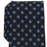 Club Room Men's Classic Floral Neat Tie Black Size Regular