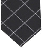 Alfani Men's Robinson Grid Tie Black  Size Regular